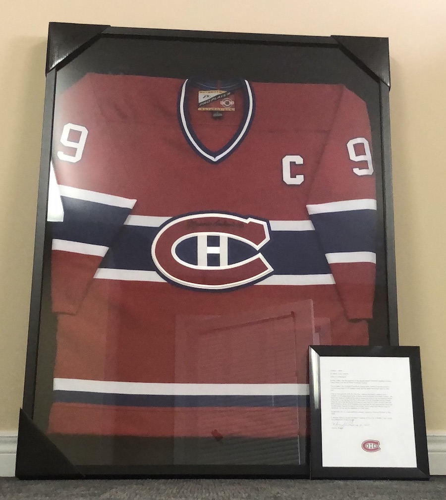 Maurice Richard Signed Montreal Canadiens Jersey